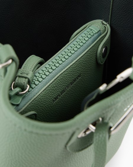 Armani Bolso Shopper Vertical MyEA Con Estampado De Ciervo