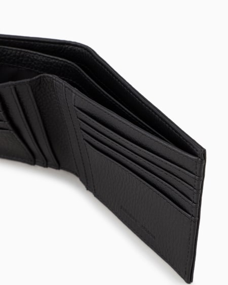 Armani Caja Regalo Con Cartera Y Llavero De Piel Abatanada