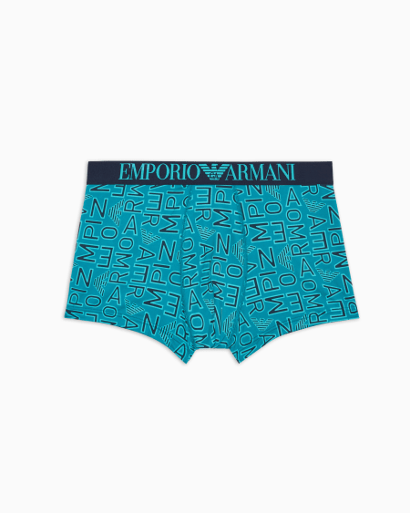 Armani Calzoncillo bóxer de microfibra reciclada con estampado integral ASV