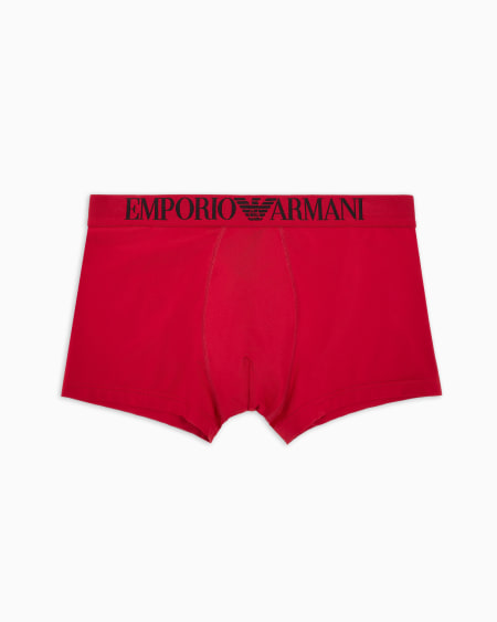 Armani Calzoncillo Bóxer De Microfibra Reciclada Con Estampado Integral ASV