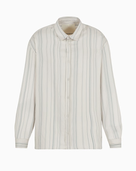 Armani Camisa con motivo integral a rayas cápsula Peace ASV