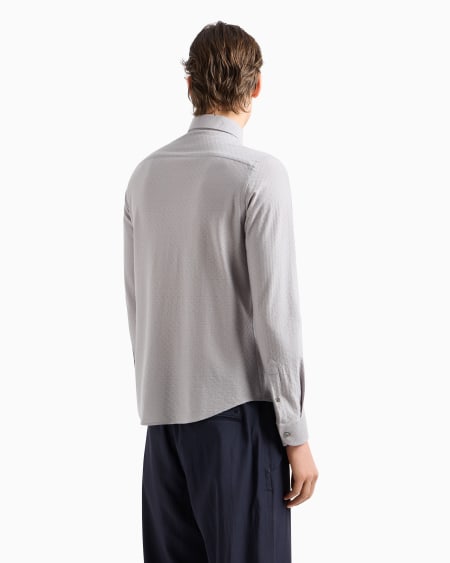 Armani Camisa De Punto Superfino De Mezcla De Lyocell ASV