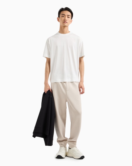 Armani Camiseta De Corte Holgado De Punto De Mezcla De Lyocell ASV