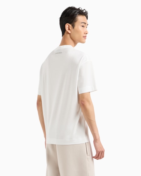 Armani Camiseta De Corte Holgado De Punto De Mezcla De Lyocell ASV