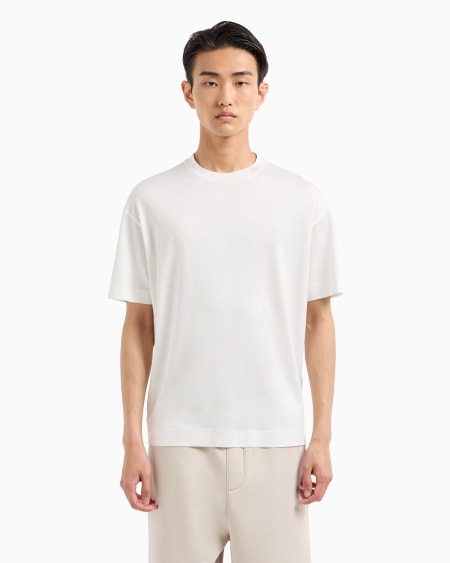Armani Camiseta De Corte Holgado De Punto De Mezcla De Lyocell ASV