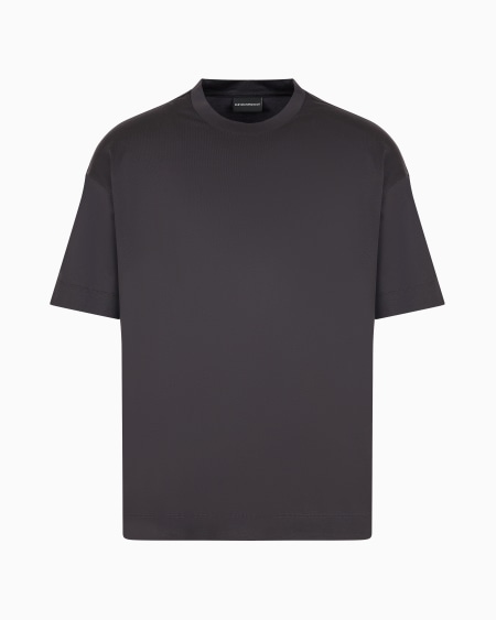 Armani Camiseta de corte holgado de punto de mezcla de lyocell ASV