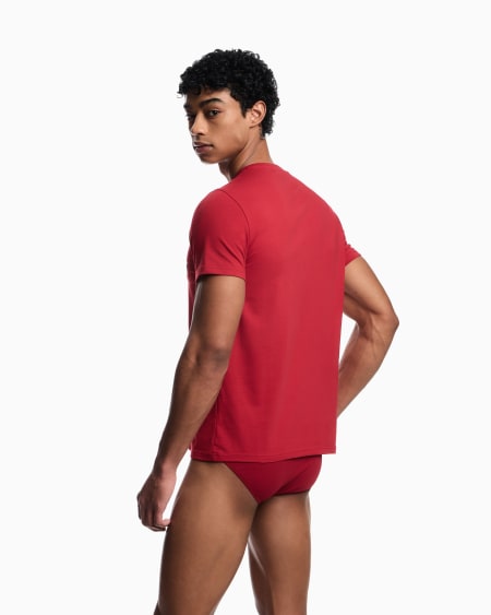 Armani Camiseta De Estar Por Casa Regular Fit Cápsula San Valentín