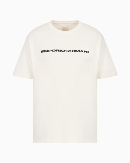 Armani Camiseta de punto americano orgánico de la ASV Capsule