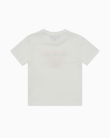 Armani Camiseta De Punto Con Bordado De águila Y Detalles