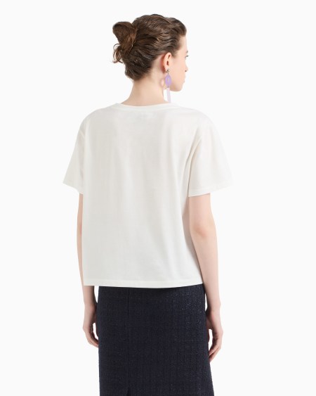 Armani Camiseta De Punto Con Estampado Dawn To Dusk