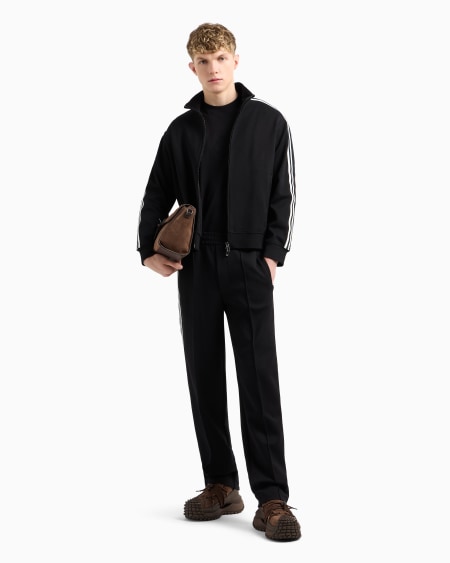 Armani Camiseta De Punto Con Logotipo De águila En Relieve