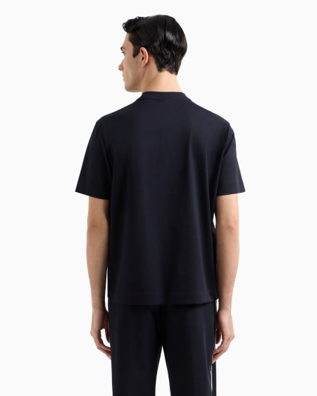 Armani Camiseta De Punto Con Logotipo De águila En Relieve