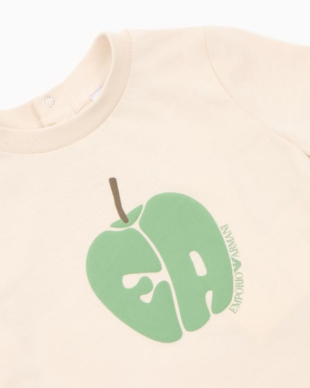 Armani Camiseta De Punto Con Logotipo EA Con Fantasía