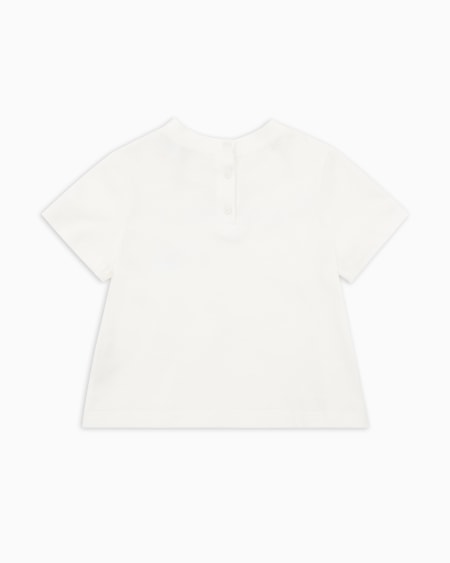 Armani Camiseta De Punto Con Logotipo EA En Versión Dibujo Animado