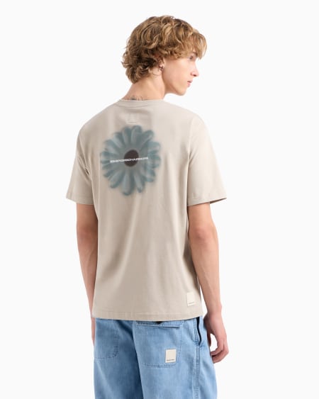 Armani Camiseta De Punto Con Maxiestampado Cápsula Peace ASV