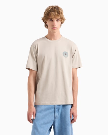 Armani Camiseta De Punto Con Maxiestampado Cápsula Peace ASV