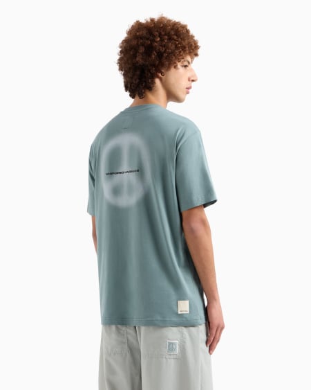 Armani Camiseta De Punto Con Maxiestampado Cápsula Peace ASV