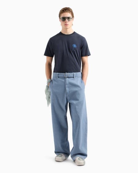 Armani Camiseta De Punto Con Maxiestampado Cápsula Peace ASV