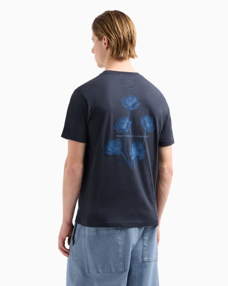 Armani Camiseta De Punto Con Maxiestampado Cápsula Peace ASV