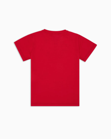 Armani Camiseta De Punto De Algodón Pima Con Logotipo