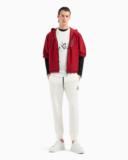 Armani Camiseta De Punto De Mezcla De Lyocell Con Bordado ASV