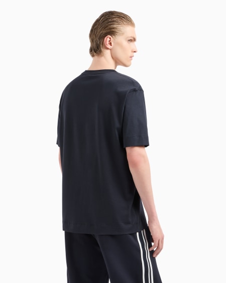 Armani Camiseta De Punto Milrayas Con Bordado De Caballito De Mar Seaside