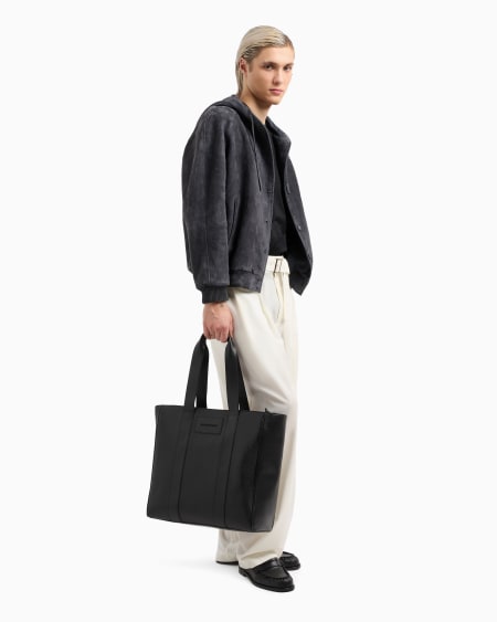 Armani Camiseta Holgada En Punto De Mezcla De Lyocell Con Maxiflores Bordadas ASV