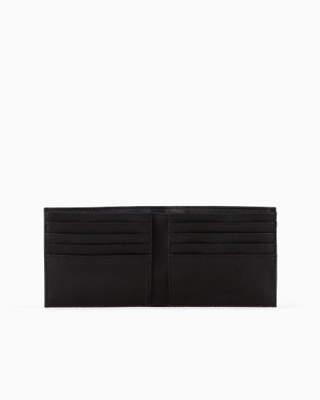 Armani Cartera De Piel Saffiano Regenerada Con Placa De águila ASV