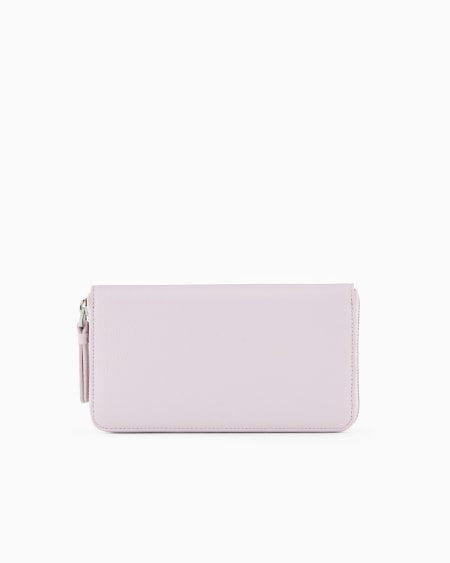 Armani Cartera MyEA Con Cremallera Perimetral Y Estampado De Ciervo