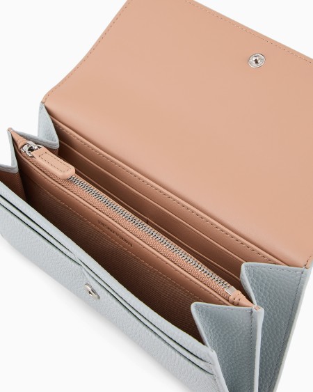 Armani Cartera MyEA Con Solapa Y Estampado De Ciervo