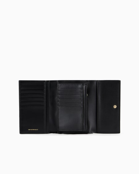 Armani Cartera Plegable MyEA Con Estampado De Ciervo