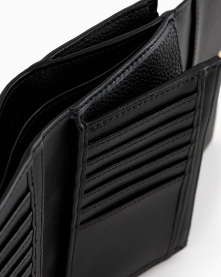 Armani Cartera Plegable MyEA Con Estampado De Ciervo