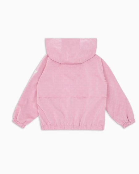 Armani Cazadora De Nailon Con Capucha Y Motivo Integral De águila