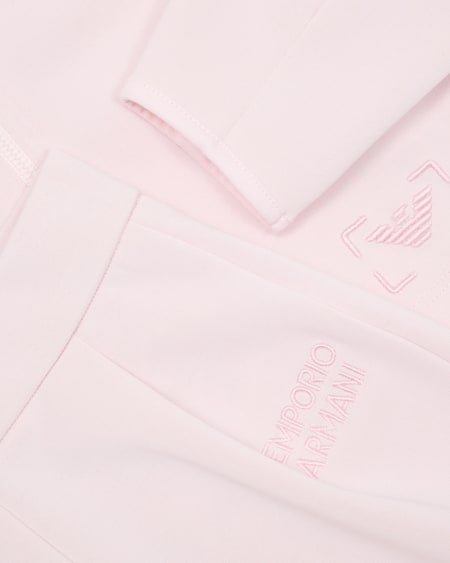 Armani Chándal De Punto De Tacto Cupro Con Sudadera Con Cremallera Y Capucha