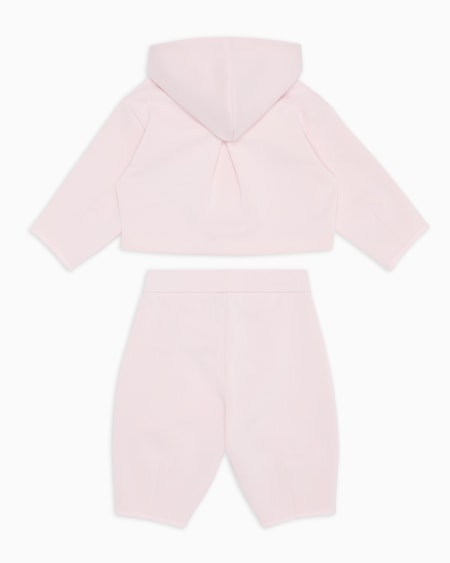 Armani Chándal De Punto De Tacto Cupro Con Sudadera Con Cremallera Y Capucha