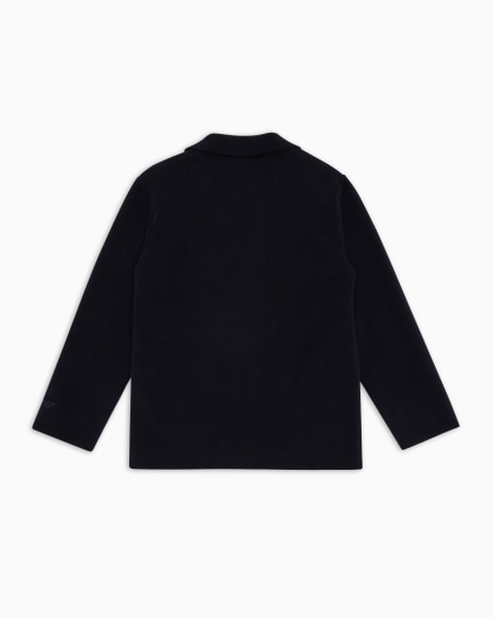 Armani Chaqueta De Abotonadura Sencilla De Mezcla De Viscosa