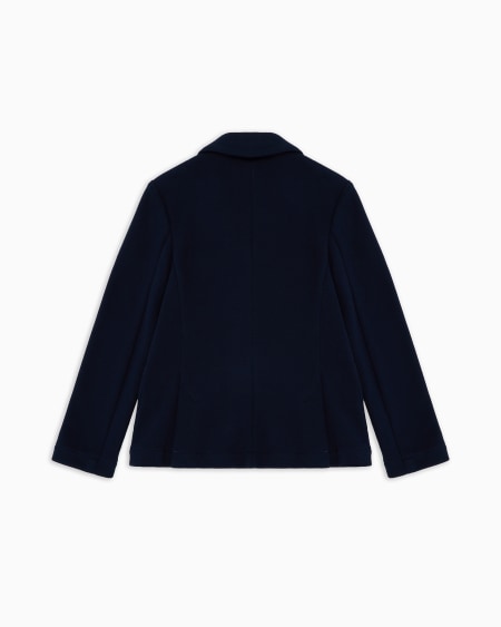 Armani Chaqueta De Abotonadura Sencilla De Punto Piqué