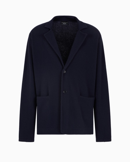 Armani Chaqueta de punto jersey de cachemir puro Icon