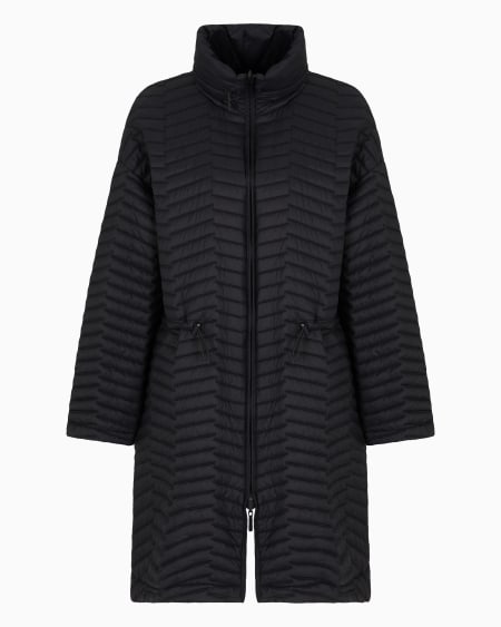 Armani Chaquetón reversible de nailon ligero resistente al agua