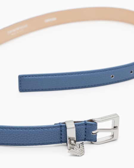 Armani Cinturón Con Estampado De Ciervo Y Logotipo Con Colgante De águila