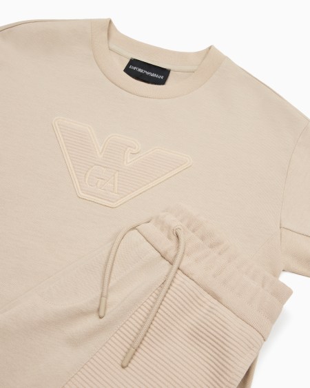 Armani Conjunto De Camiseta Y Bermudas Con Maxilogotipo De águila