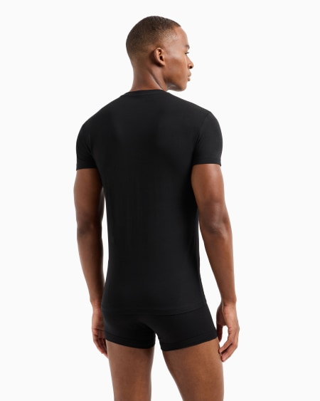 Armani Conjunto De Ropa Interior Compuesto Por Camiseta Y Calzoncillo Bóxer Con Megalogotipo ASV