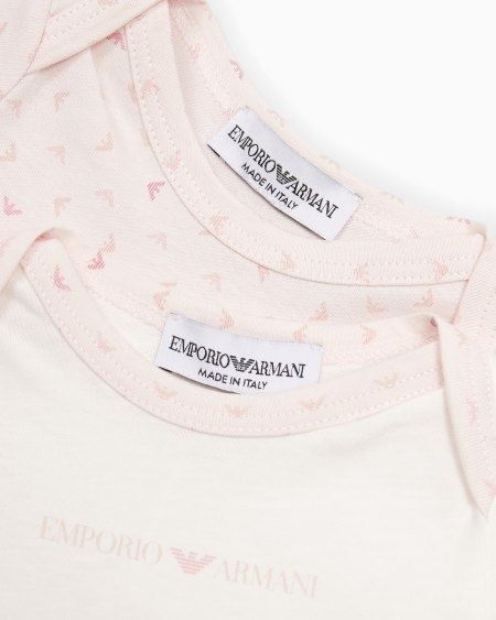 Armani Conjunto Para Regalo Con Dos Bodis Con Motivo Integral De águila Con Efecto óptico