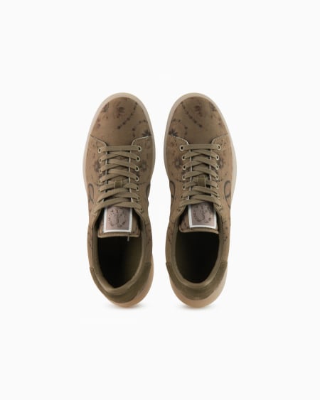 Armani Deportivas De Lona Con Estampado Integral Cápsula Peace ASV