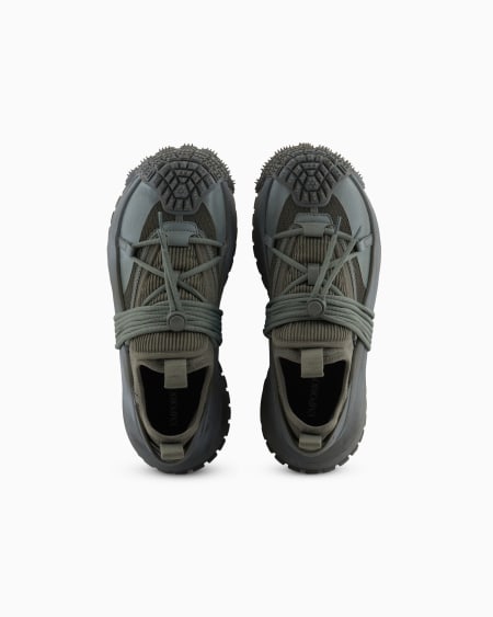 Armani Deportivas De Malla Con Detalles De Goma Y Cordón Ceñidor