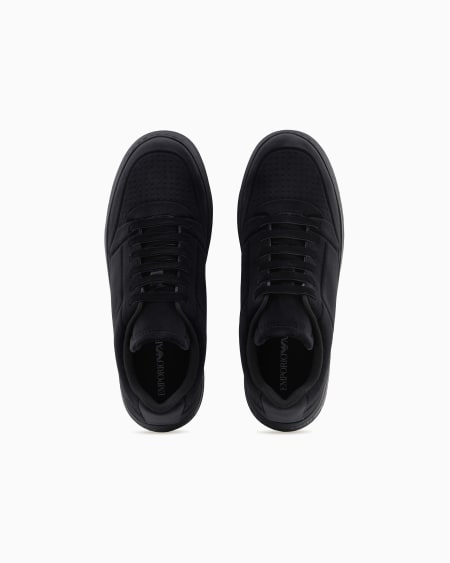 Armani Deportivas De Terciopelo Con Logotipo Lateral