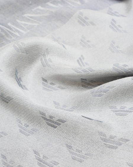 Armani Estola Con Mezcla De Tejido Jacquard Efecto Degradado