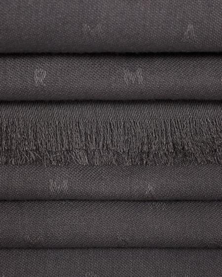 Armani Estola De Modal Y Algodón Con Logotipo Integral En Tejido Jacquard