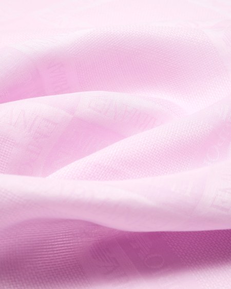 Armani Estola En Mezcla De Modal Cepillado Con Logotipo Integral En Tejido Jacquard