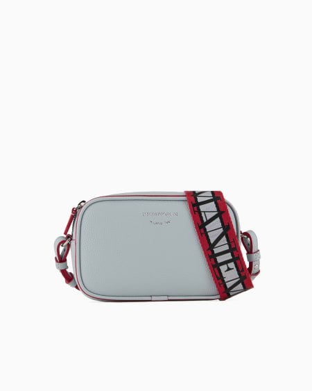 Armani Funda para cámara con bandolera y estampado de ciervo
